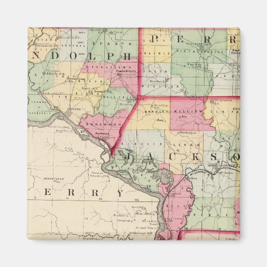 Aimant Comtés de Randolph, Perry, Jackson (Devant)