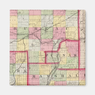 Aimant Comtés du Bureau, Putnam, Stark, Marshall