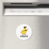 Aimant Con-duck-tor Funny Music Conducteur Canard Pun (In Situ (Lave-vaisselle))