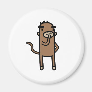 Aimant Concentration du singe