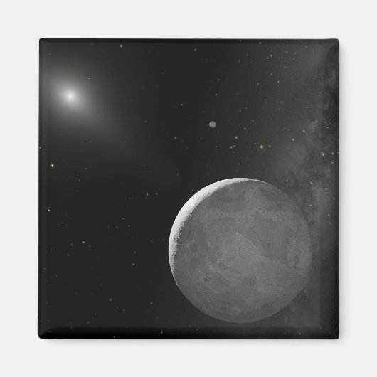 Aimant Concept artistique de l'objet Kuiper Belt (Devant)