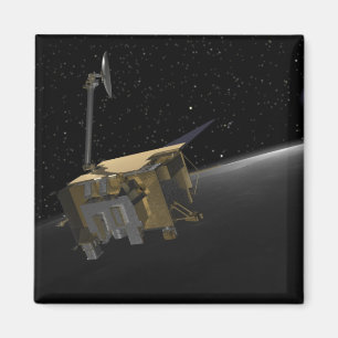 Aimant Concept d'artiste de la reconnaissance lunaire