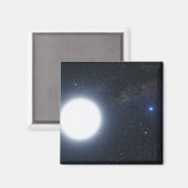 Aimant Concept de l'artiste montrant le système binaire é (Recto/Verso)