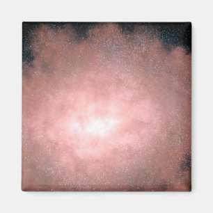 Aimant Concept quelle de galaxie poussiéreuse et