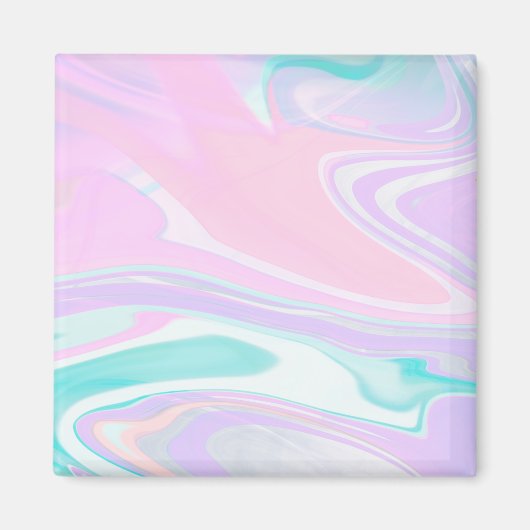 Aimant Conception abstraite de jc fluide (Devant)