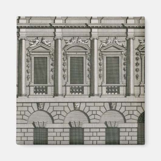 Aimant Conception architecturale démontrant le propo pall (Devant)