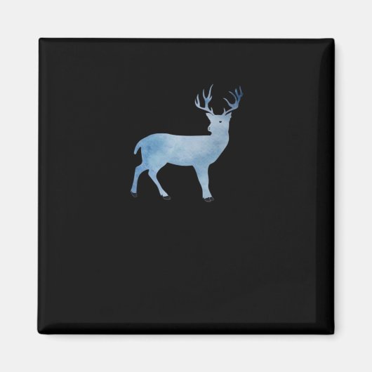 Aimant Conception artistique moderne de cerf (Devant)