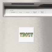 Aimant Conception Brown de truites (In Situ (Lave-vaisselle))