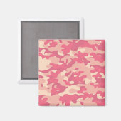 Aimant Conception Camo Rose (Recto/Verso)