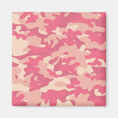 Aimant Conception Camo Rose (Devant)