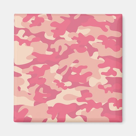 Aimant Conception Camo Rose (Devant)