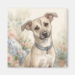 Aimant Conception Chaleureuse pour Amateur de Chien LinaP