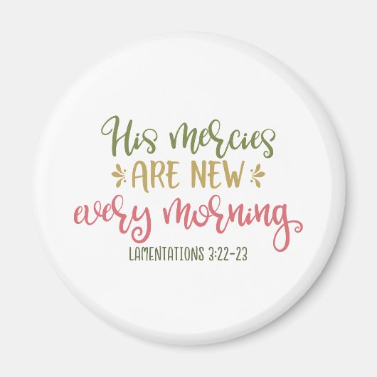 Aimant Conception Chrétienne Ses Mérites Sont Nouveaux Ch (Devant)