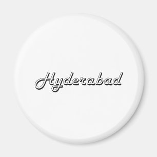 Aimant Conception classique de Hyderabad Inde rétro