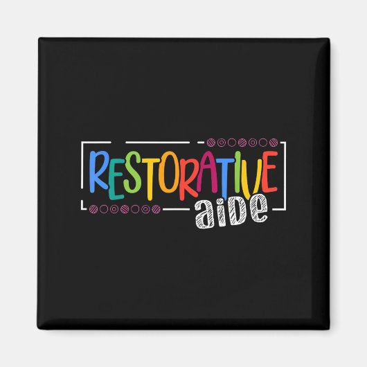 Aimant Conception d'aide réparatrice pour hommes et femme (Devant)