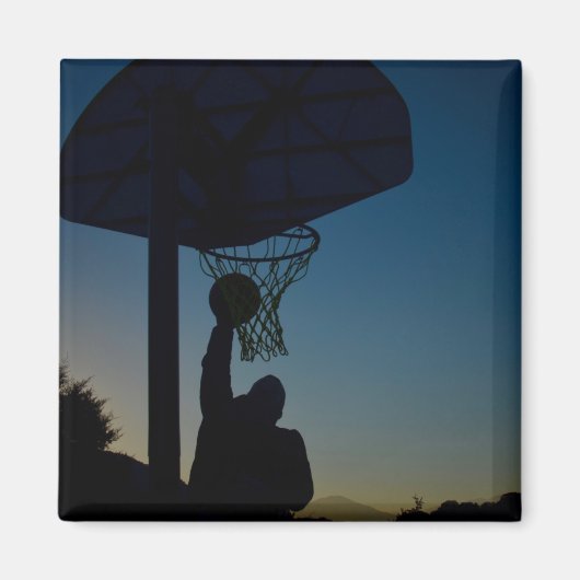 Aimant Conception de basket-ball (Devant)