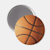 Aimant Conception de basket-ball (Recto/Verso)