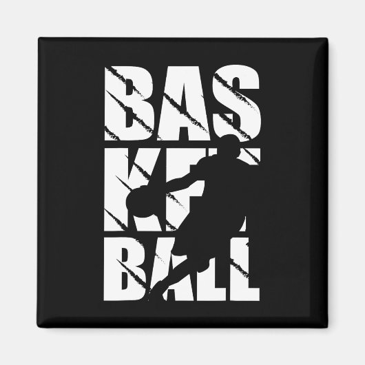 Aimant Conception De Basket-Ball Pour Lecteur Et Panier D (Devant)