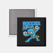 Aimant Conception de calendrier pour fan de soccer Chaque (Recto/Verso)
