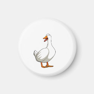 Aimant Conception de canard mignon pour hommes amateur de