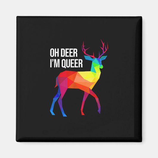 Aimant Conception de célébration de la fierté LGBT de Oh  (Devant)