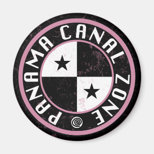 Aimant Conception de cercle de zone de canal de Panama
