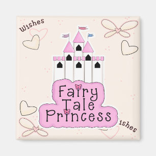 Aimant Conception de château de princesse de conte de fée