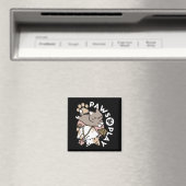 Aimant Conception de chats mignons et joueurs – Art de pa (In Situ (Lave-vaisselle))