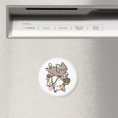 Aimant Conception de chats mignons et joueurs – Art de pa (In Situ (Lave-vaisselle))