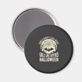 Aimant Conception de chauve-souris d'Halloween pour fille (Recto/Verso)