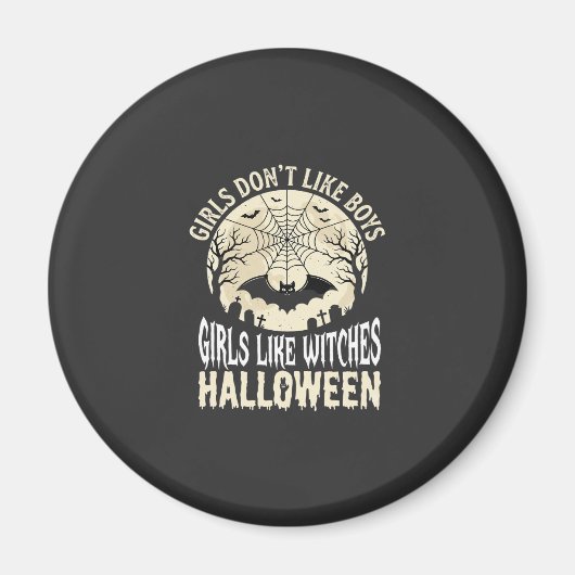 Aimant Conception de chauve-souris d'Halloween pour fille (Devant)