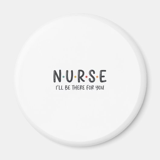 Aimant Conception de chemise de citation d'infirmière Gra (Devant)