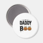 Aimant Conception de chemise de citrouille Halloween vint (Recto/Verso)