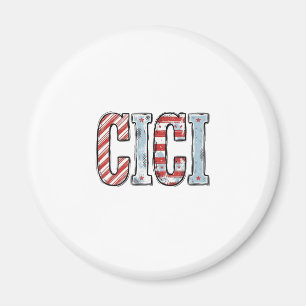 Aimant Conception de chemise vectorielle de nom CICI patr