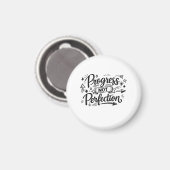 Aimant Conception de citation motivationnelle de progrès (Recto/Verso)