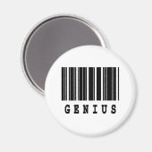 Aimant conception de code-barres géniale (Recto/Verso)