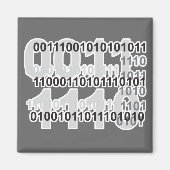 Aimant conception de code binaire (Devant)