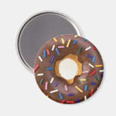 Aimant conception de donut (Recto/Verso)