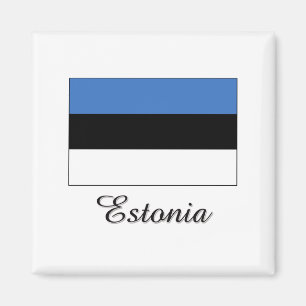 Aimant Conception de drapeau de l'Estonie