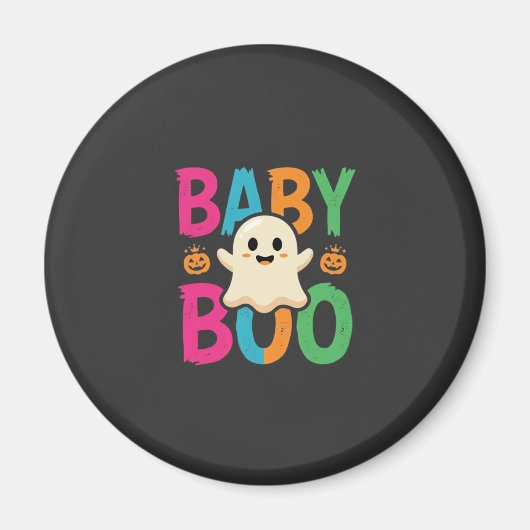 Aimant Conception de fantôme Halloween Baby Boo_1 (Devant)