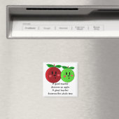 Aimant Conception de Grand Maître Pomme (In Situ (Lave-vaisselle))