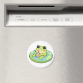 Aimant Conception de grenouille chibi mignonne pour une j (In Situ (Lave-vaisselle))