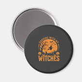 Aimant Conception de Halloween pour accrocher avec mes so (Recto/Verso)