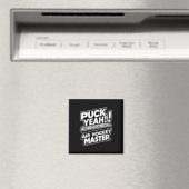 Aimant Conception de hockey sur air drôle de Puck Master (In Situ (Lave-vaisselle))