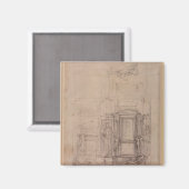 Aimant Conception de la chapelle Médicis (Recto/Verso)