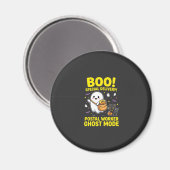 Aimant Conception de la fête d'Halloween en mode fantôme (Recto/Verso)