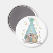 Aimant Conception de la souris - (Recto/Verso)