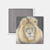 Aimant Conception de lion (Recto/Verso)