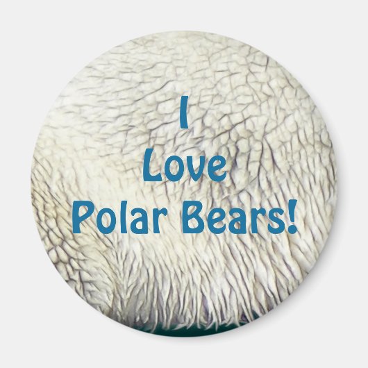 Aimant Conception de l'ours pour les animaux et les anima (Devant)