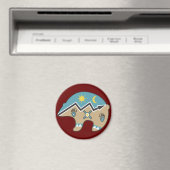 Aimant Conception de l'ours tribal (In Situ (Lave-vaisselle))